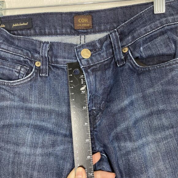 Citizens Of Humanity COH Jeans Womens 27 Blue Dita Petite Bootcut Distressed - Picture 8 of 16